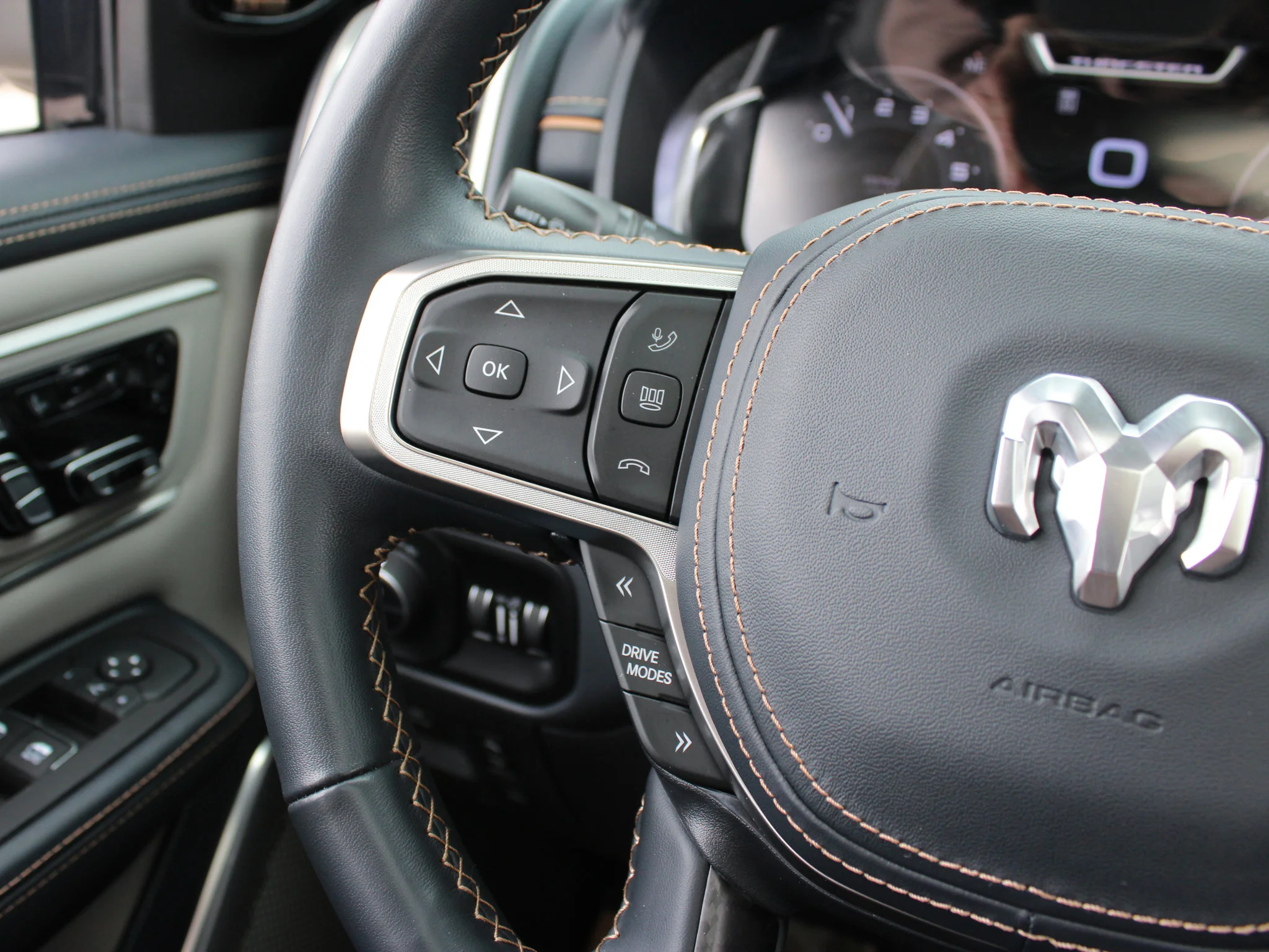 Certified Used 2025 Black RAM Tungsten * 540 HP | RamBox | Heated/Vented Massage Seats | Apple CarPlay | Head-Up Display | 3M PPF image 28