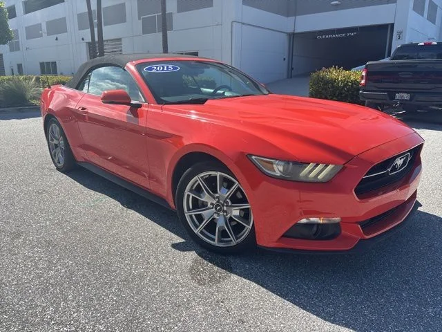 2015 Ford Mustang EcoBoost Convertible Premium's photo