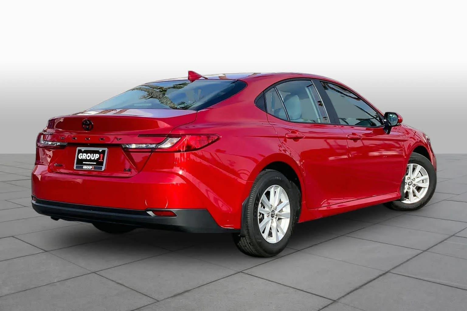 Certified Used 2025 Supersonic Red Toyota LE image 12