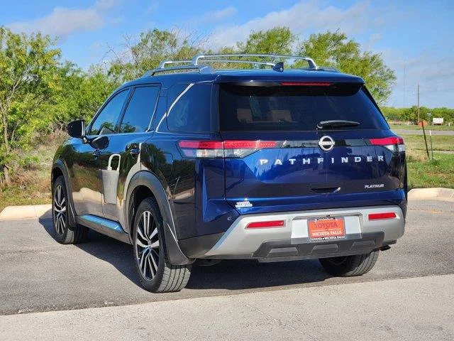 Used 2024 Deep Ocean Blue Pearl Nissan Platinum (A9) Front-Wheel Drive image 5