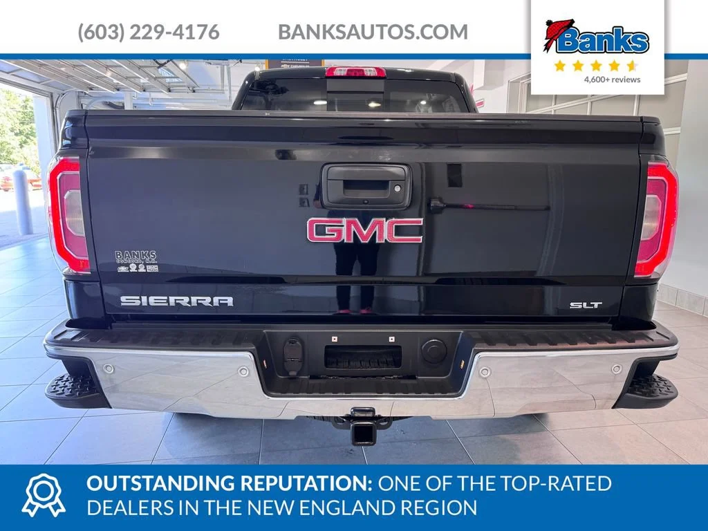 Used 2018 ONYX BLACK GMC SLT image 7