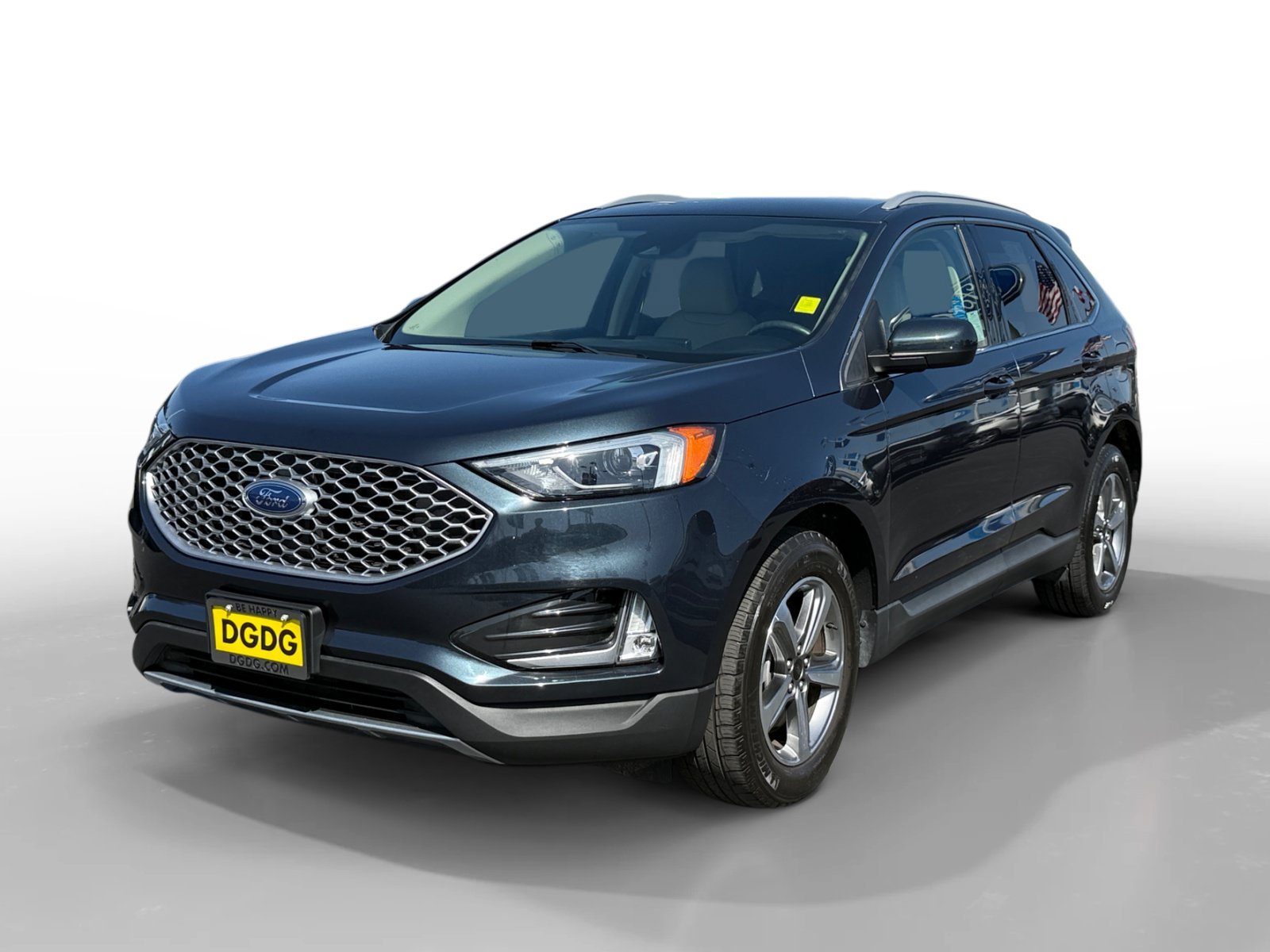 Certified Used 2023 Blue Metallic Ford SEL image 1
