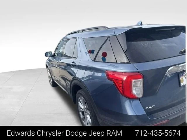 Used 2020 Blue Ford XLT image 6