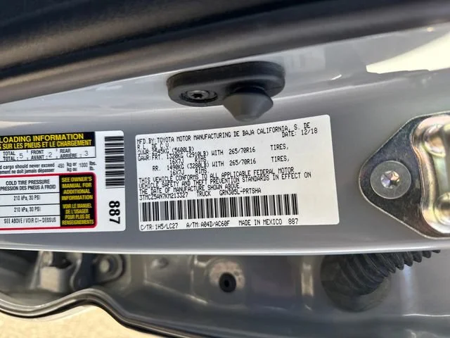 Used 2019 Cement Toyota TRD Off Road image 16