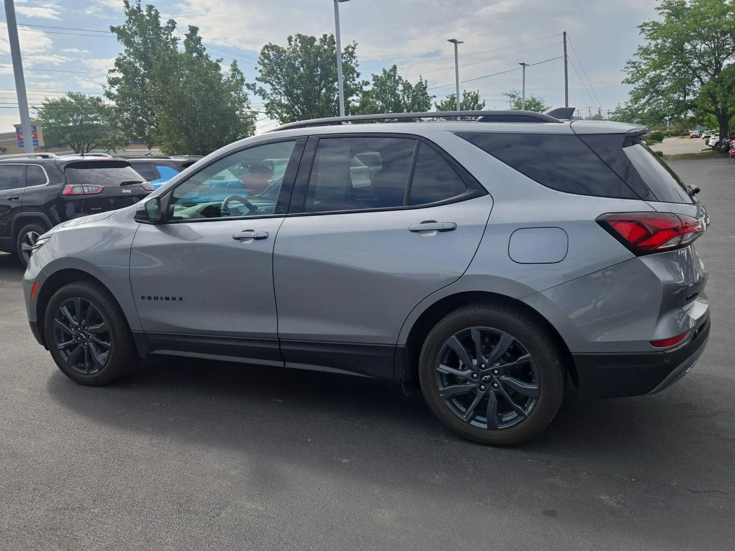 Used 2024 Sterling Gray Metallic Chevrolet RS image 3