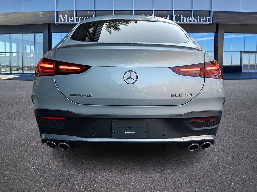 New 2026 Cirrus Silver Metallic Mercedes-Benz AMG® GLE 53 4MATIC+ Coupe image 4