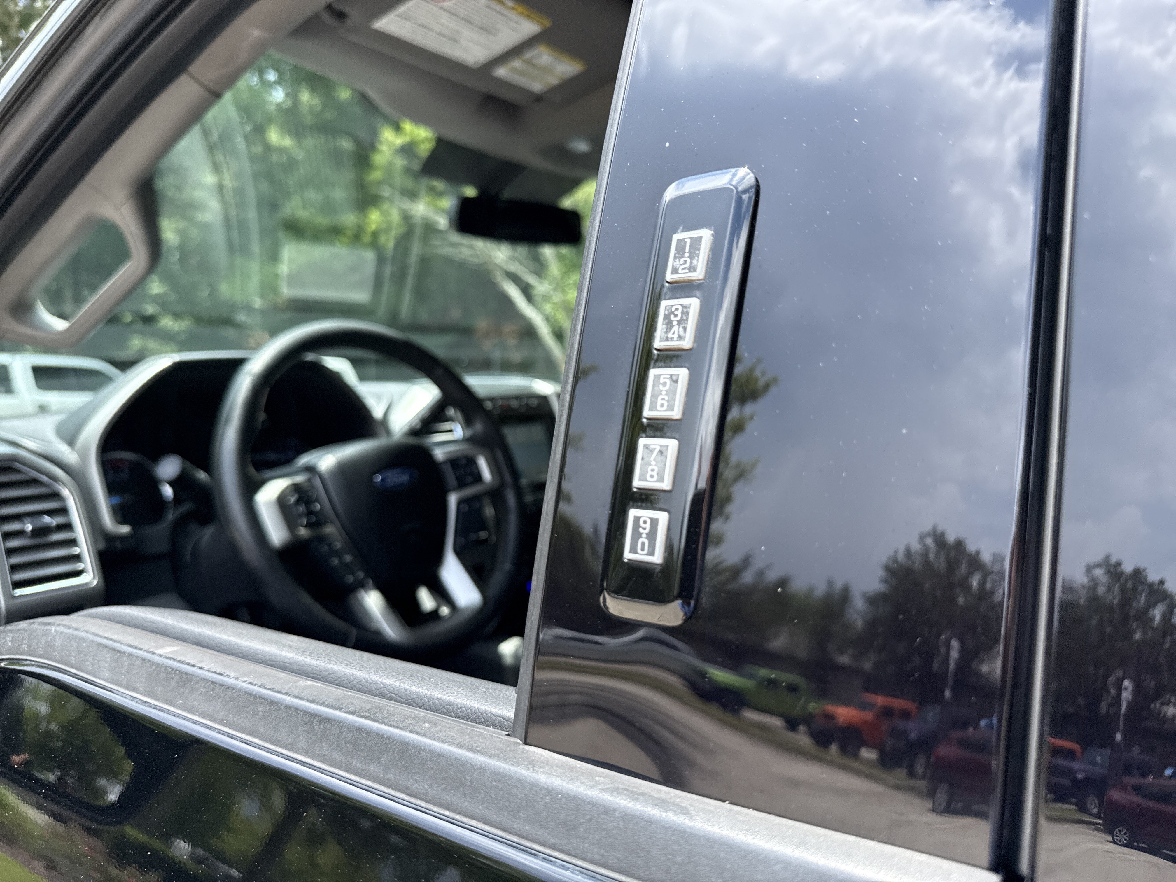 Used 2017 Shadow Black Ford Lariat image 19