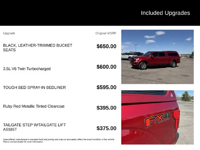 Used 2019 Red Ford Lariat image 11