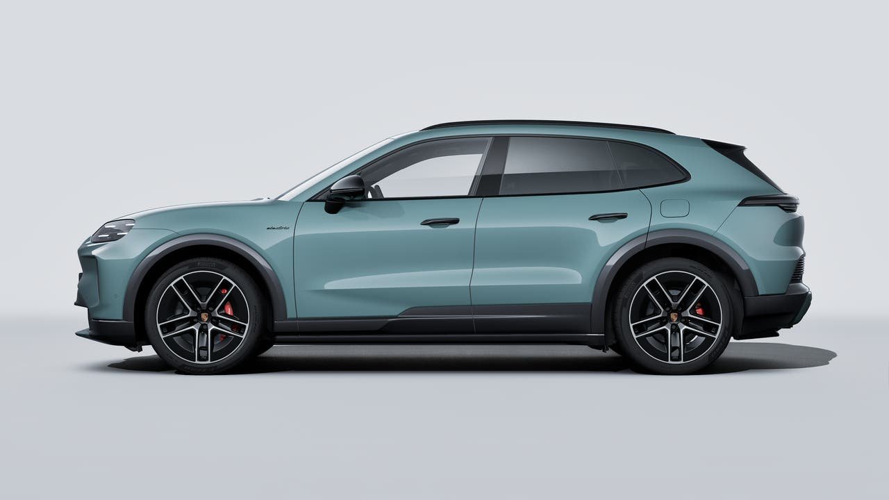 New 2026 Mystic Green Metallic Porsche S Electric image 2