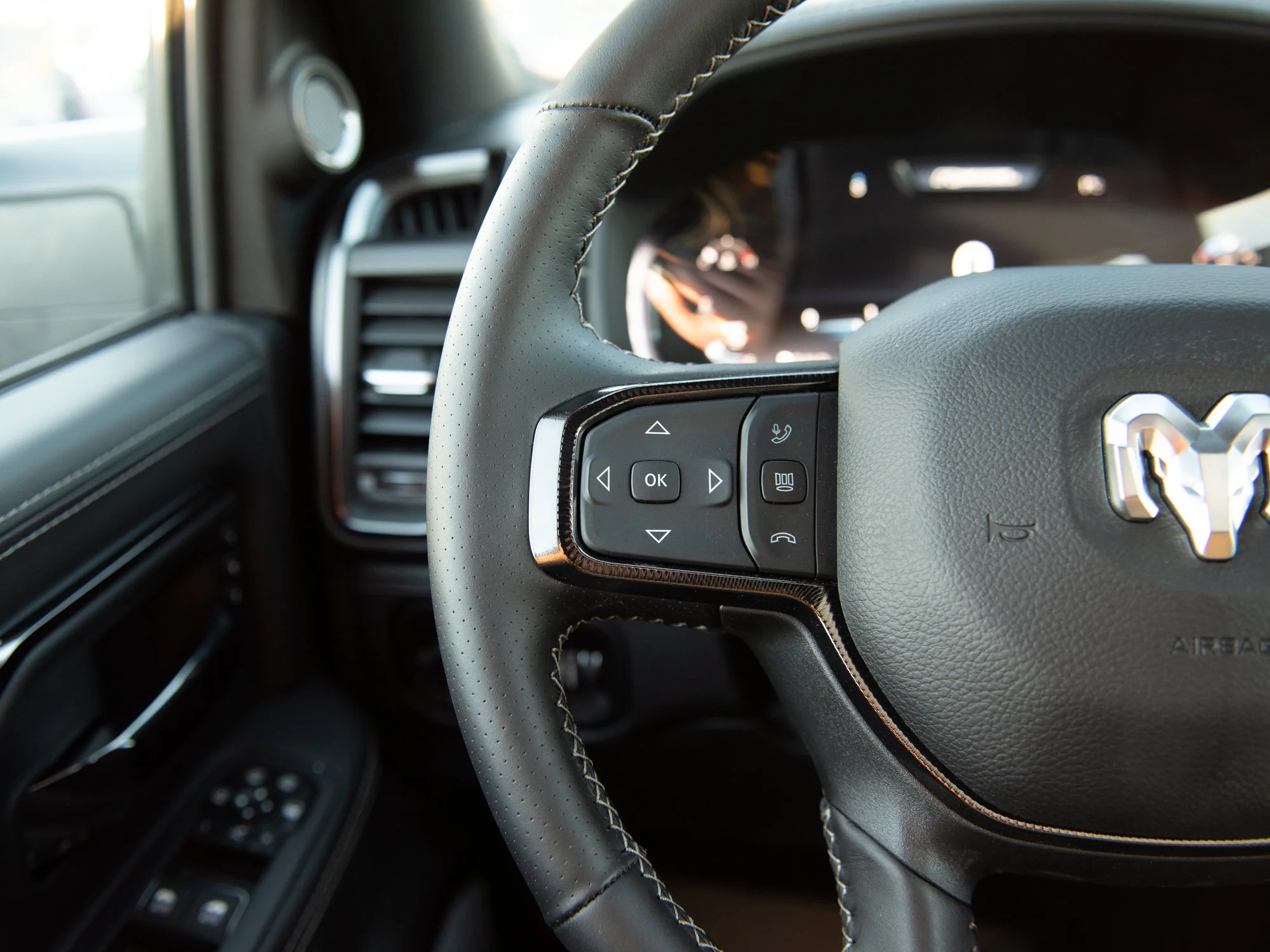 New 2027 Blue RAM Rebel* Crew Cab 4x4, Sunroof, Towing Tech Group, Passenger Screen image 19