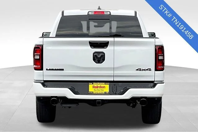 New 2026 Bright White Clear-Coat Exterior Paint RAM Laramie image 4