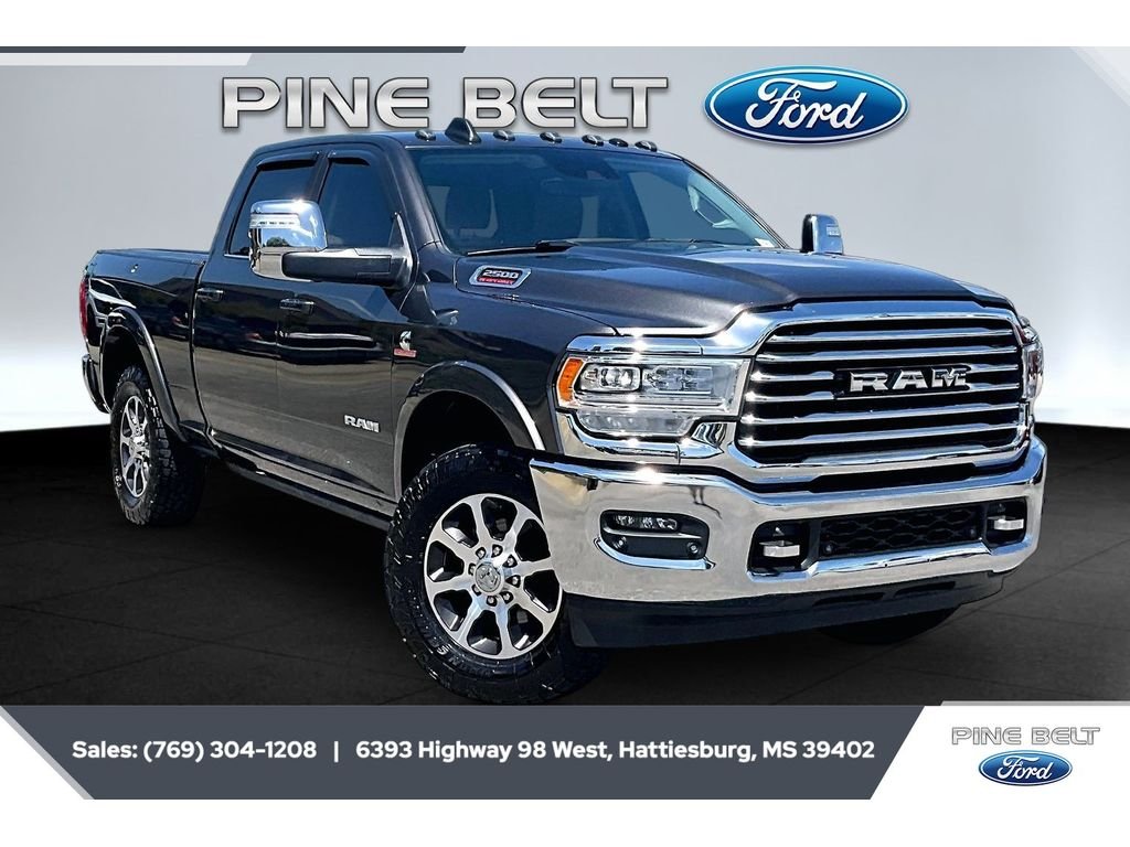 Used 2024 Granite Crystal Metallic Clearcoat Ram Longhorn image 1