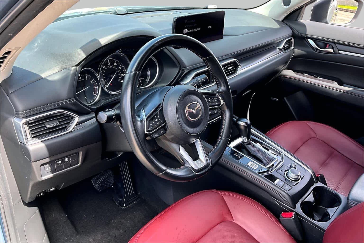 Used 2021 Polymetal Gray Mazda Carbon Edition image 17