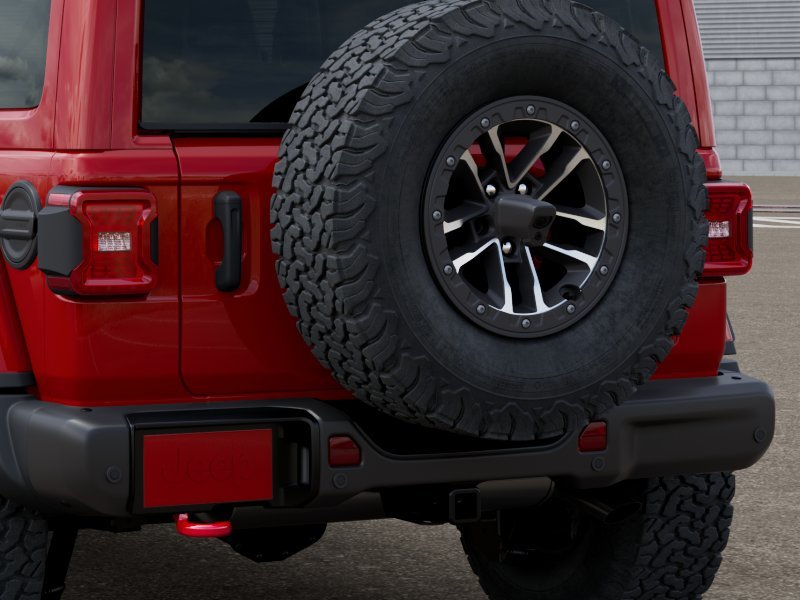 New 2027 Firecracker Red Clear-Coat Paint Jeep Rubicon image 13