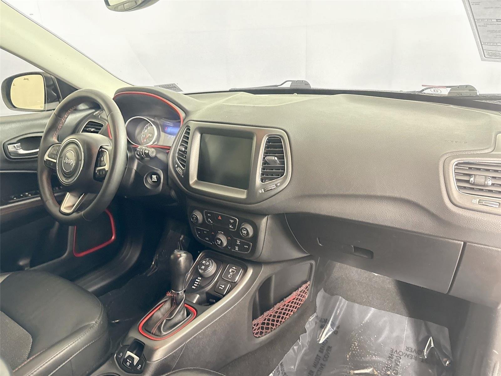 Used 2021 Velvet Red Pearlcoat Jeep Trailhawk image 41
