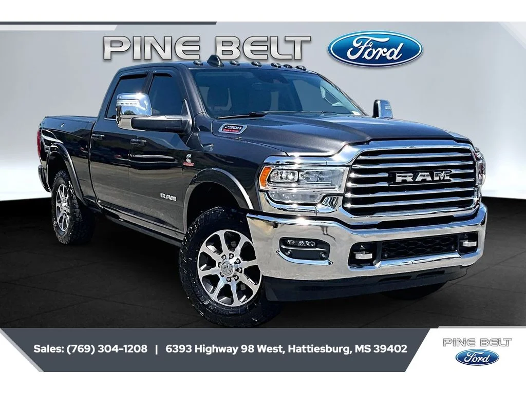 Used 2024 Granite Crystal Metallic Clearcoat Ram Longhorn image 1