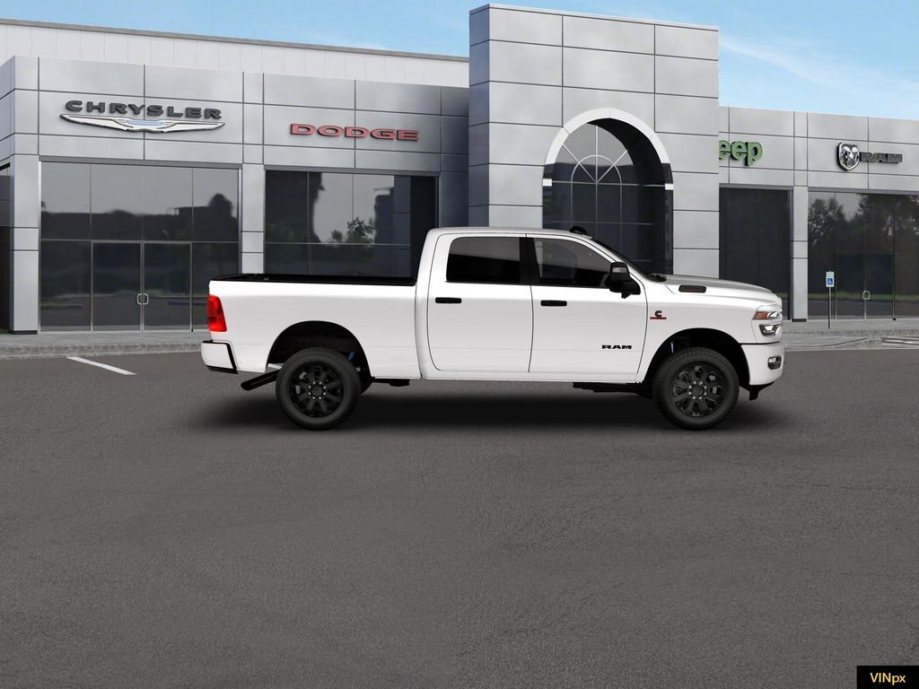 New 2026 Bright White Clear-Coat Exterior Paint RAM Big Horn image 6