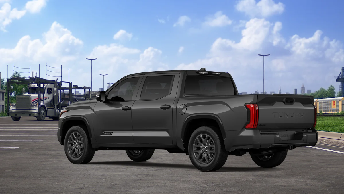 New 2026 Magnetic Gray Metallic Toyota Platinum image 6