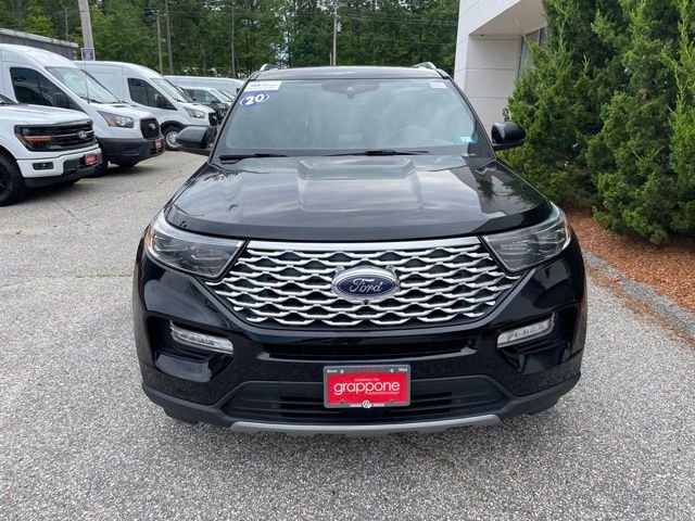 Certified Used 2020 Black Metallic Ford Platinum image 3