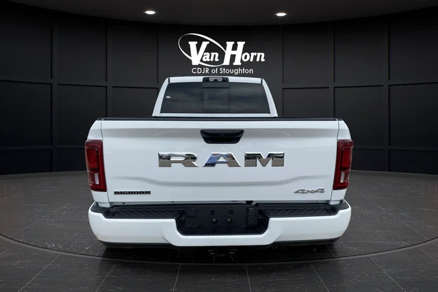 New 2025 Bright White Clearcoat RAM Big Horn image 13