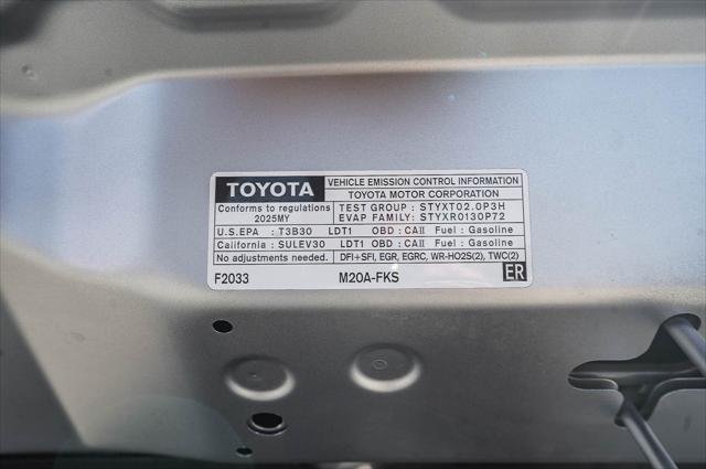 Certified Used 2025 SONIC SILVER Toyota  image 27