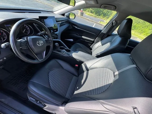 Certified Used 2024 Black Toyota SE image 8