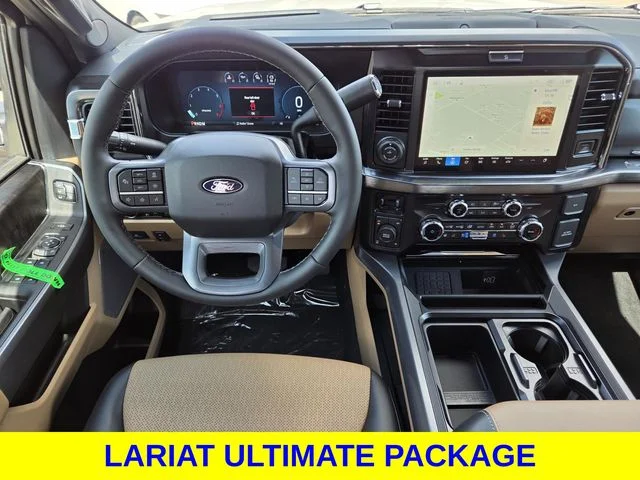 New 2027 Star White Metallic Tri-Coat Ford F-250® Lariat® image 4