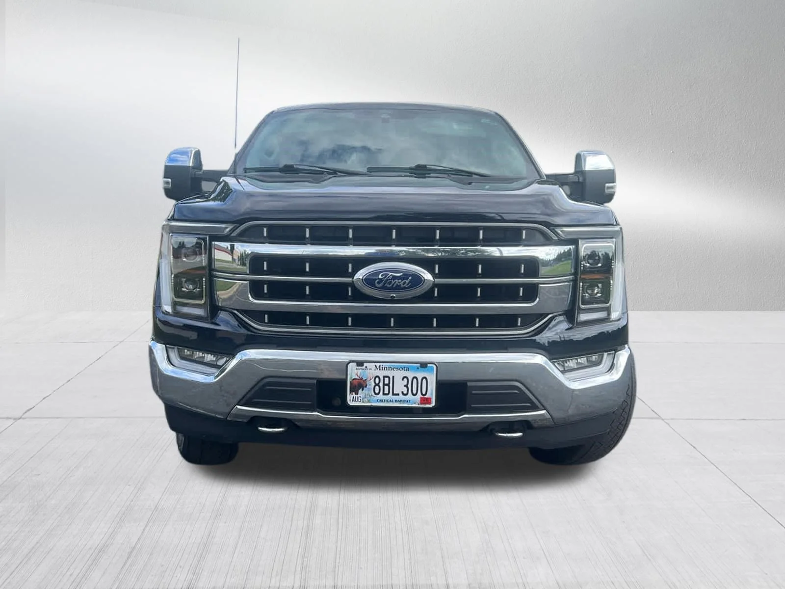 Certified Used 2021 Antimatter Blue Metallic Ford LARIAT image 2