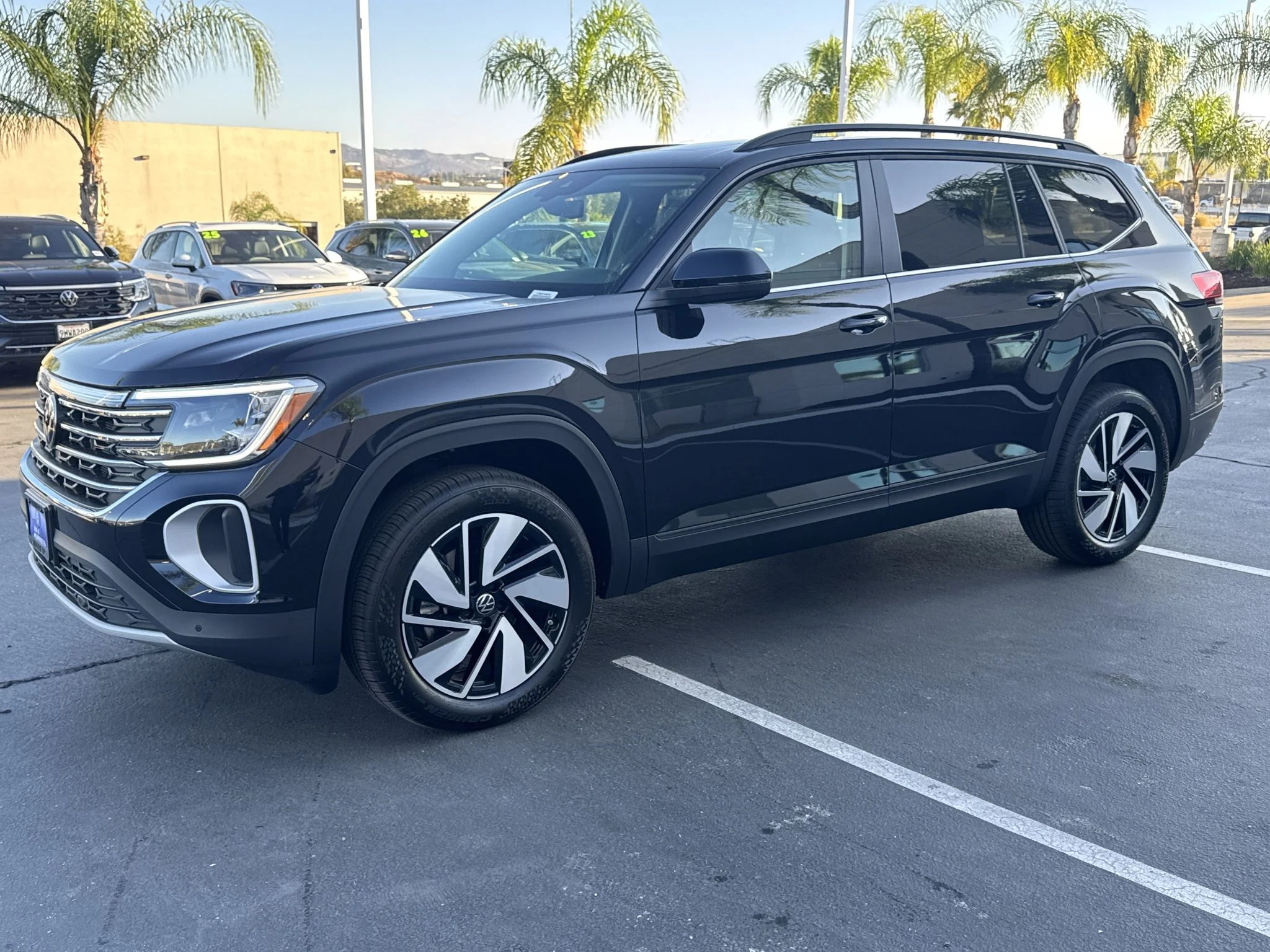 New 2026 Deep Black Pearl Volkswagen 2.0T SE w/Technology image 3