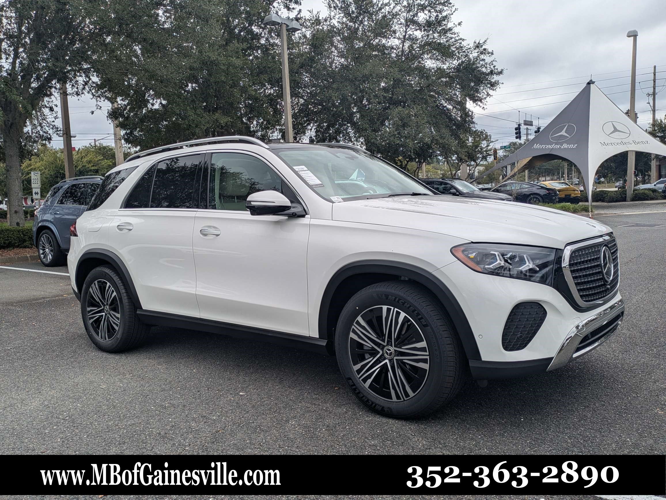 New 2027 Polar White Mercedes-Benz GLE 350 image 1