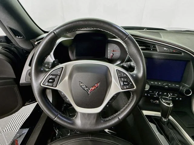 Used 2015 Black Chevrolet Stingray Z51 image 12