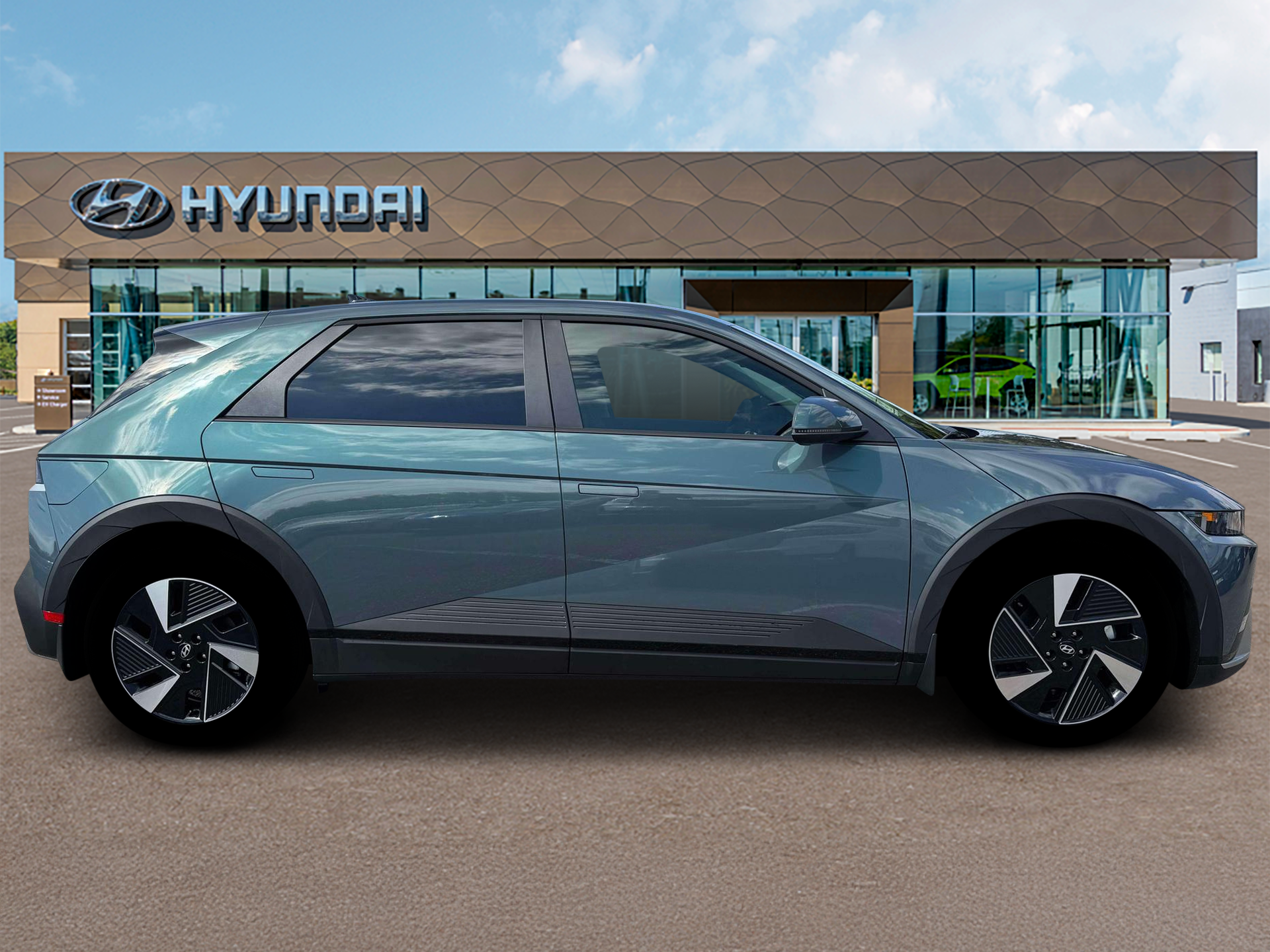 New 2026 Teal Hyundai SEL image 9