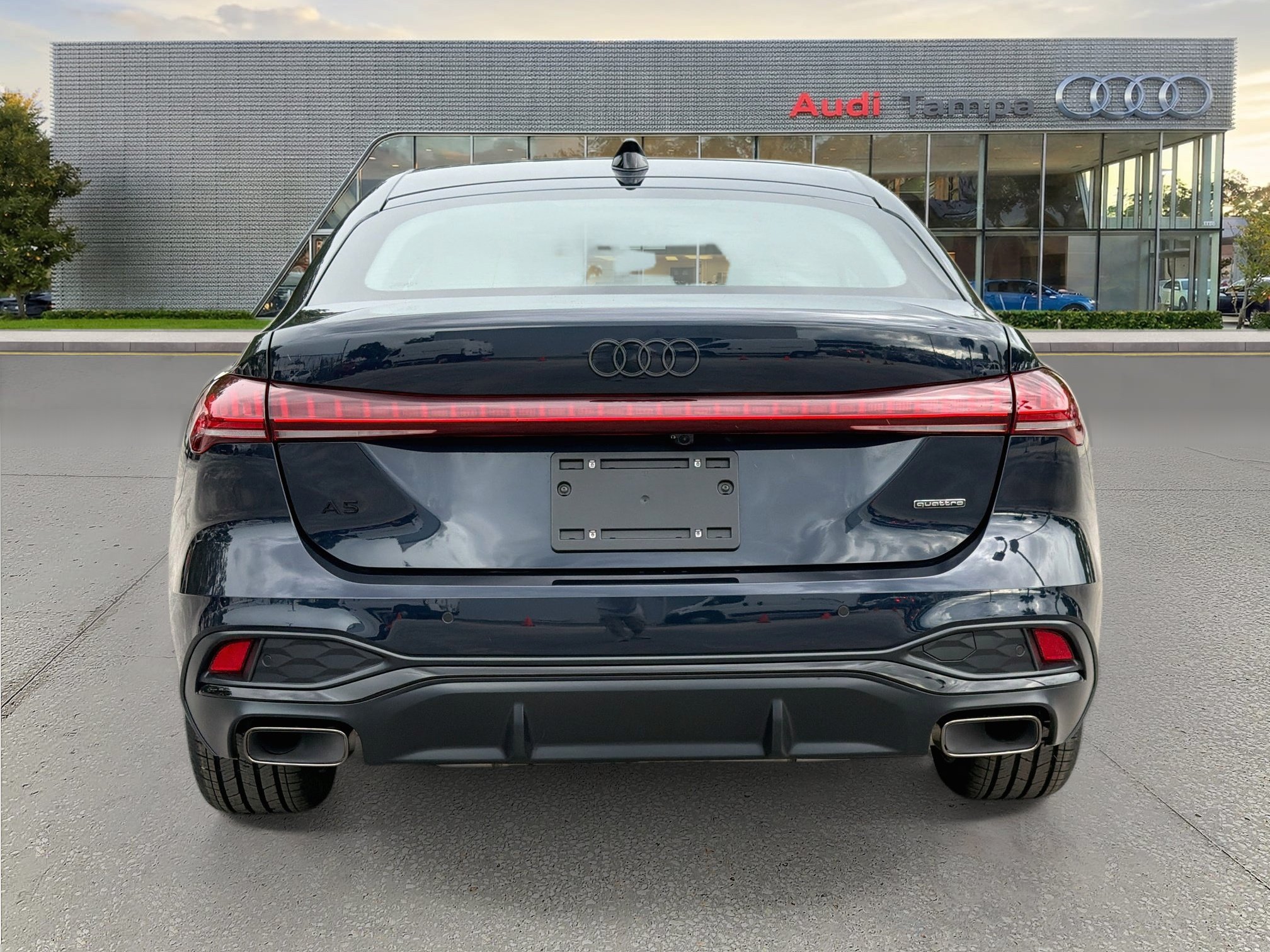 New 2026 Firmament Blue Metallic Audi Premium Plus image 4