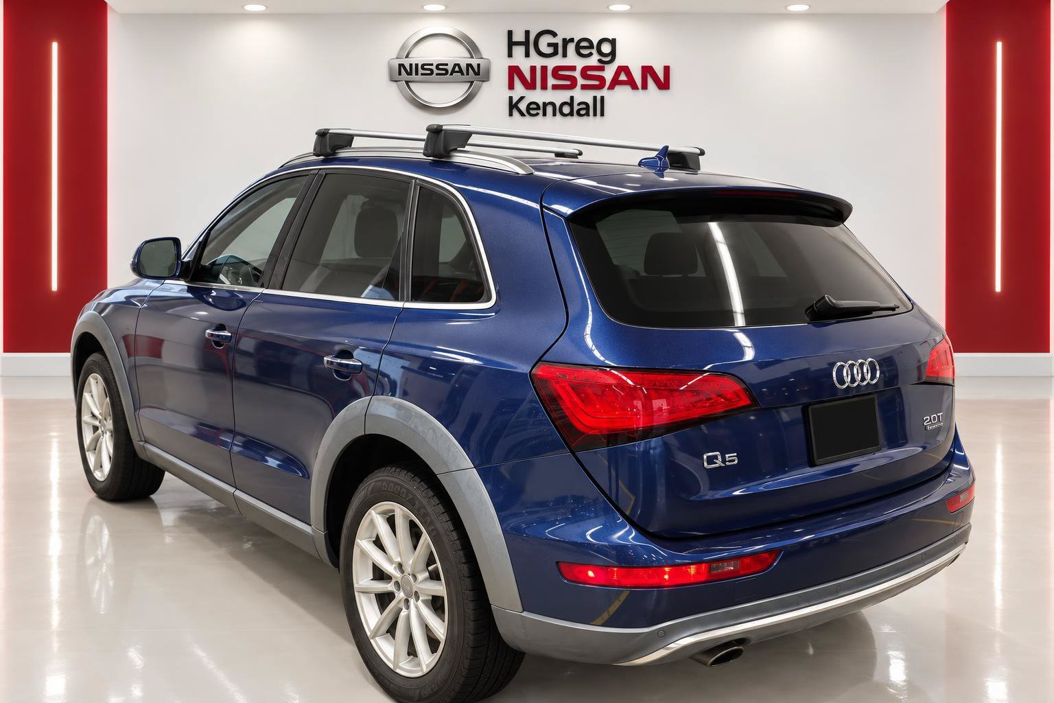 Used 2017 Blue Audi 2.0T Premium Plus image 2
