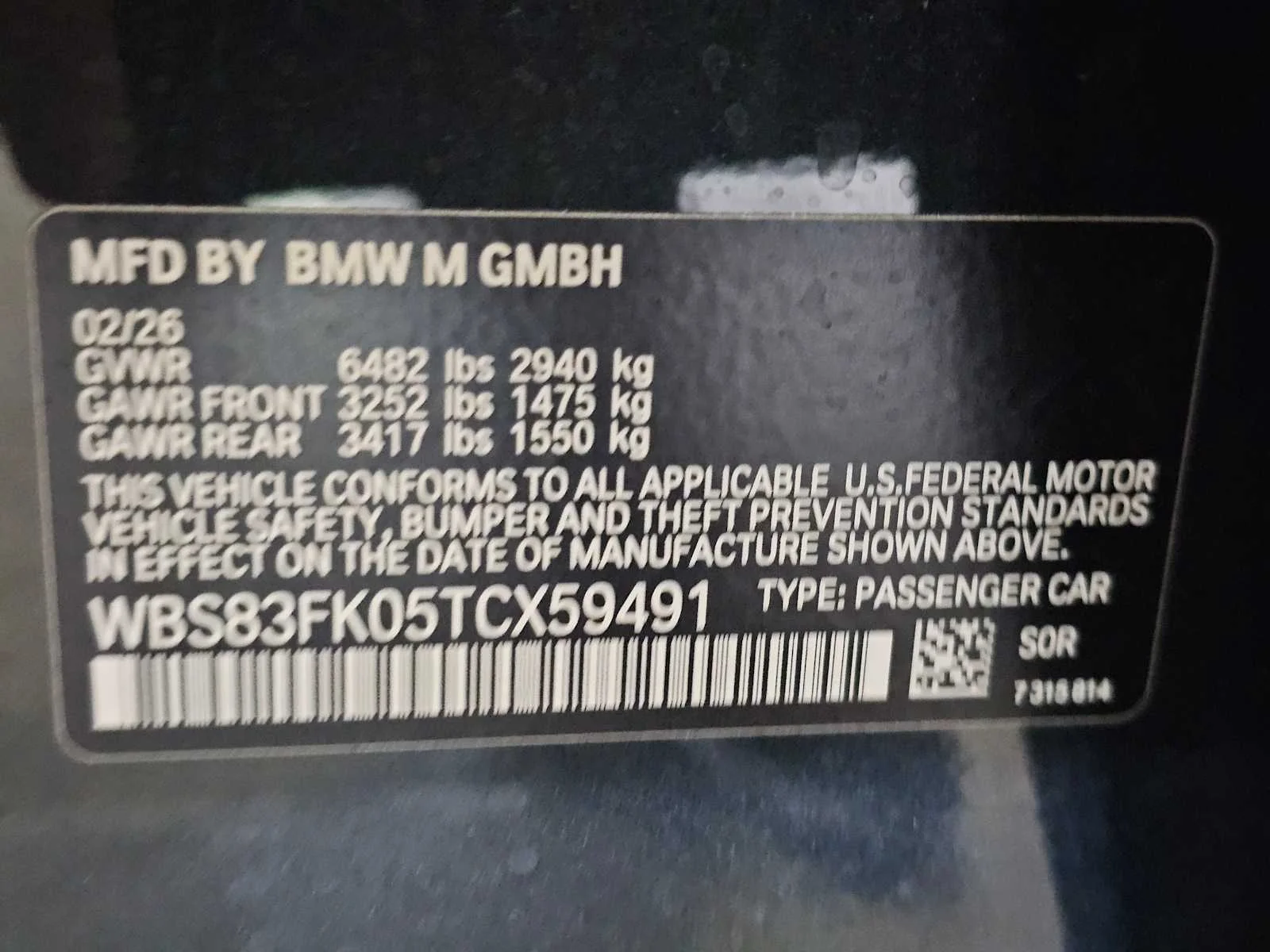 New 2026 Legend Grey II Metallic BMW  image 40