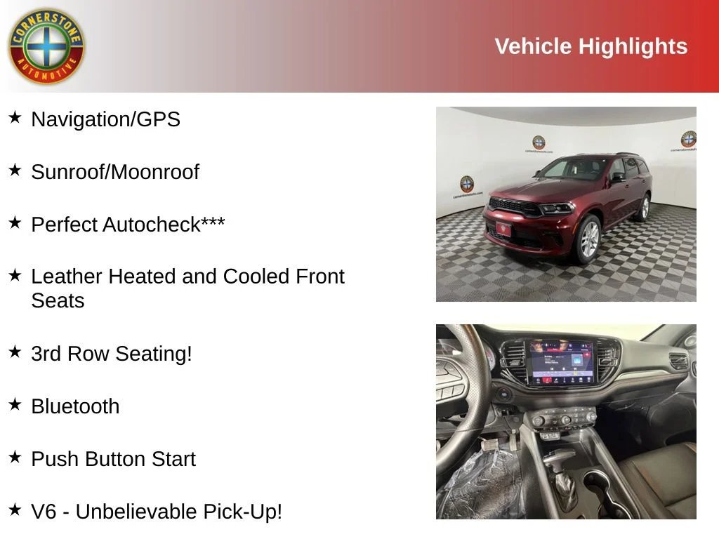 Used 2023 Dodge Durango GT with VIN 1C4RDJDG3PC584427 for sale in Elk River, Minnesota