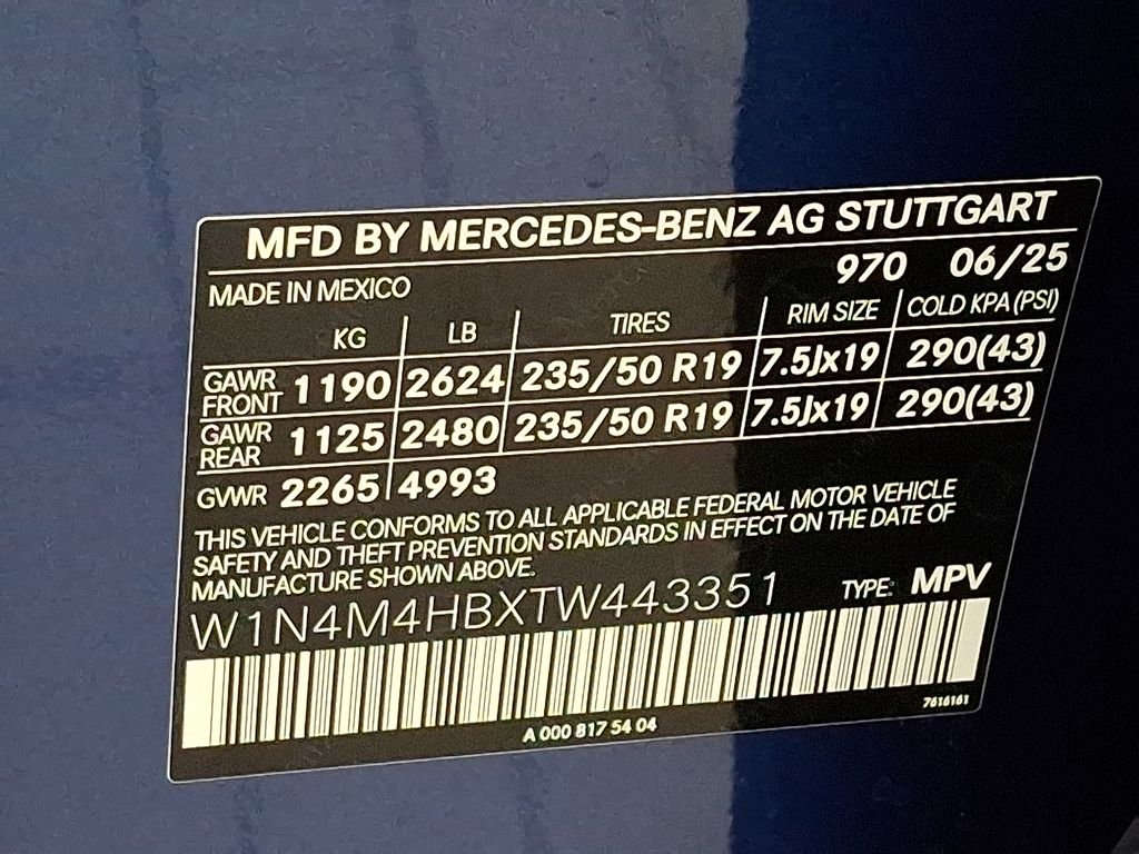 Certified Used 2026 Starling Blue Metallic Mercedes-Benz GLB 250 image 27