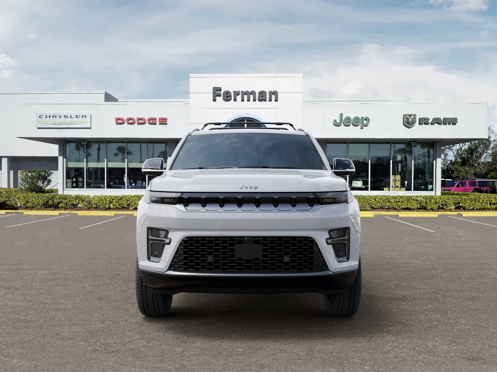 New 2026 Bright White Clear-Coat Exterior Paint Jeep  image 40