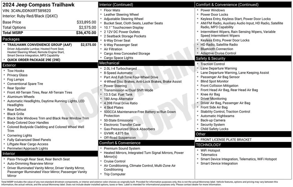Used 2024 Gray Jeep Trailhawk image 17