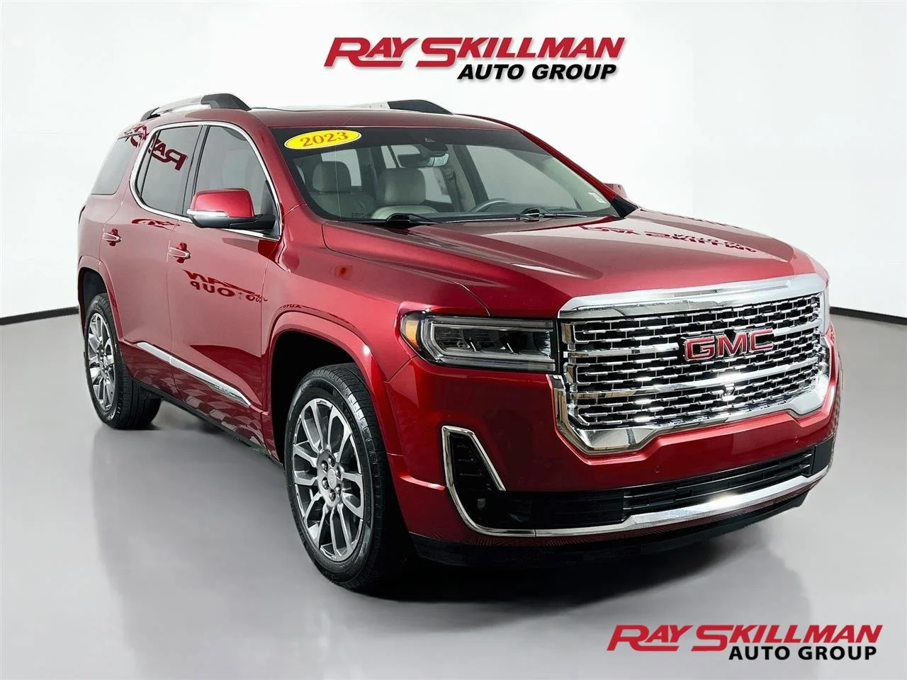Used 2023 Volcanic Red Tintcoat GMC DENALI image 1