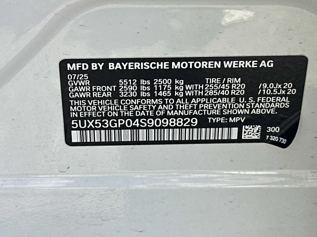 Used 2025 Alpine White BMW 30 xDrive image 30