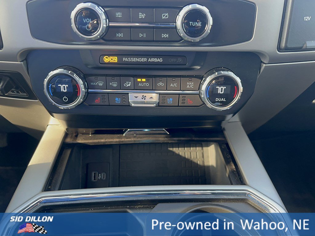 Used 2022 Carbonized Gray Metallic Ford LARIAT image 17