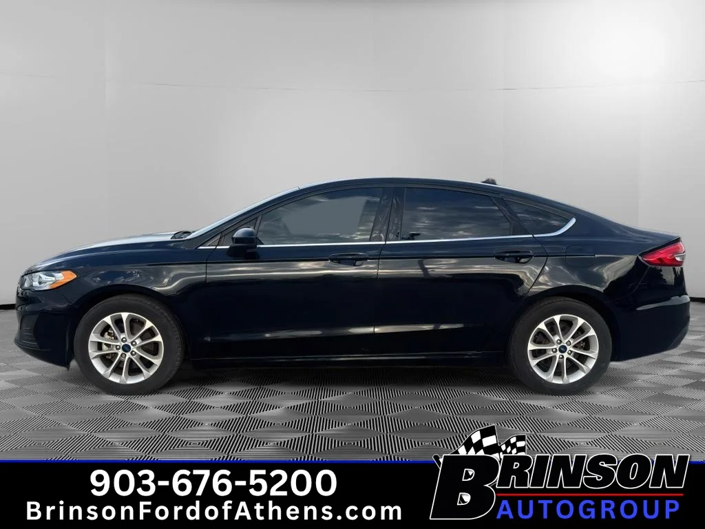 Used 2020 Agate Black Metallic Ford SE image 8