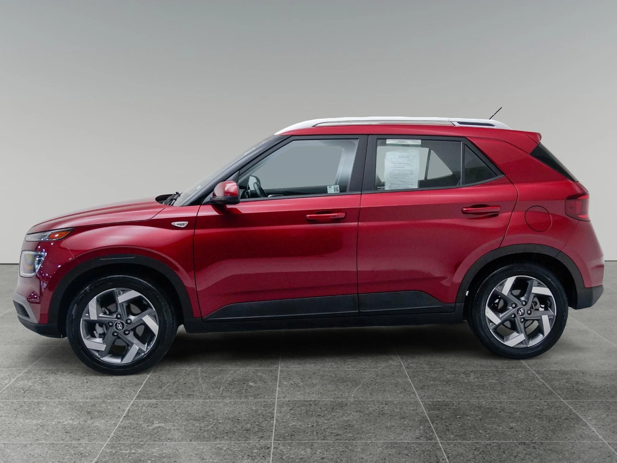 Used 2025 Ultimate Red Hyundai SEL image 2
