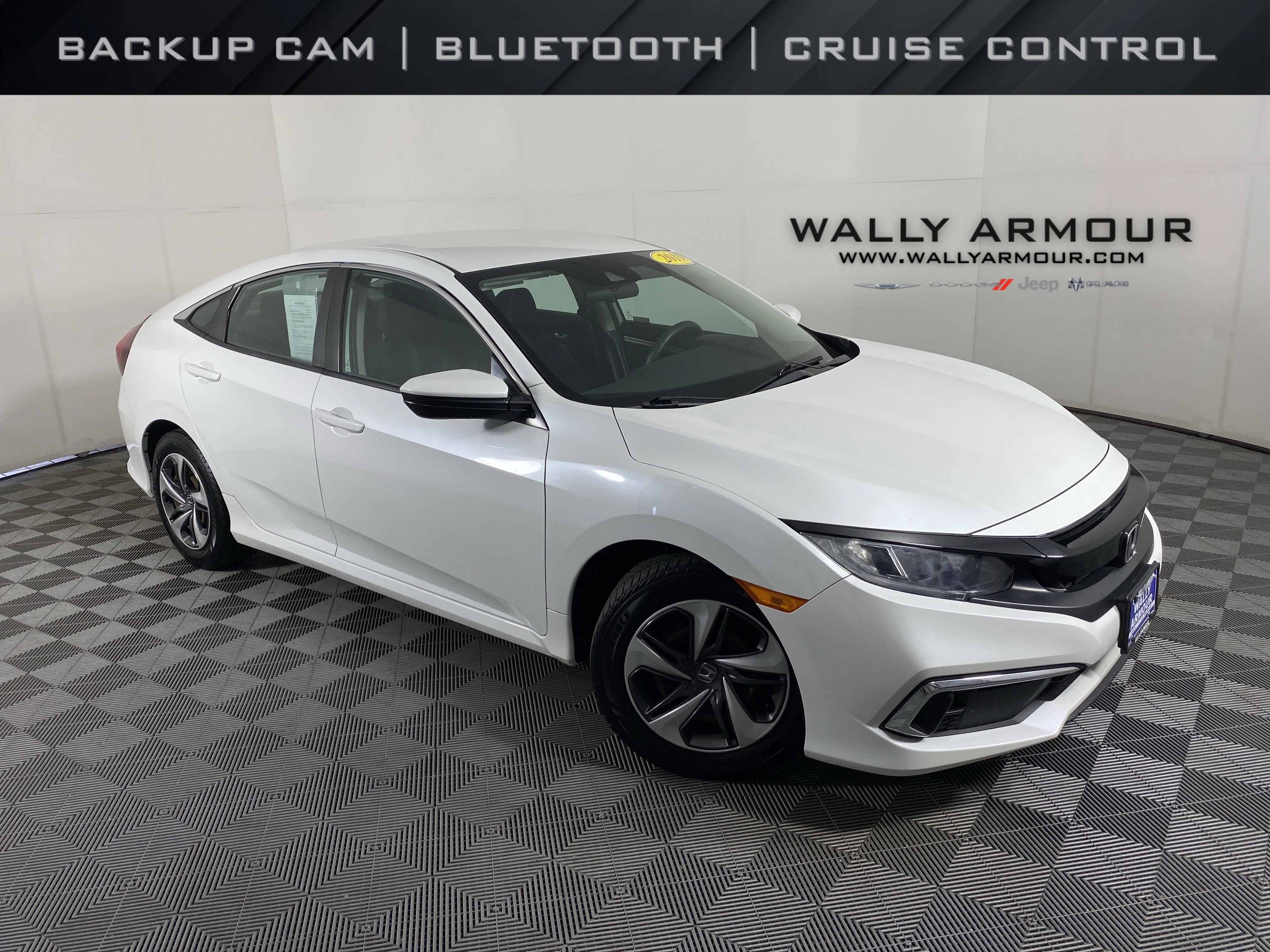 Used 2019 White Honda LX image 1