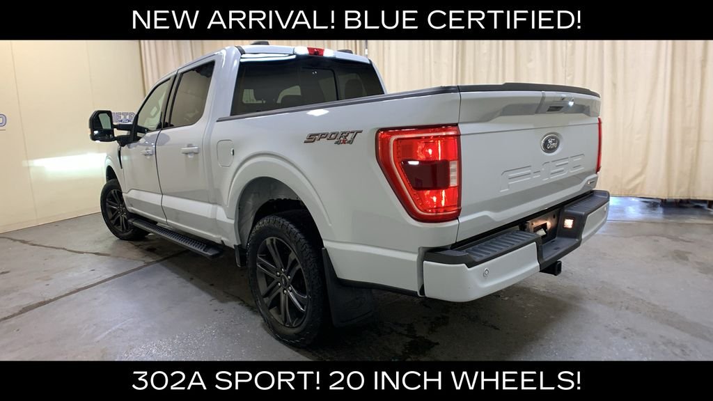 Certified Used 2022 White Metallic Ford XLT image 5
