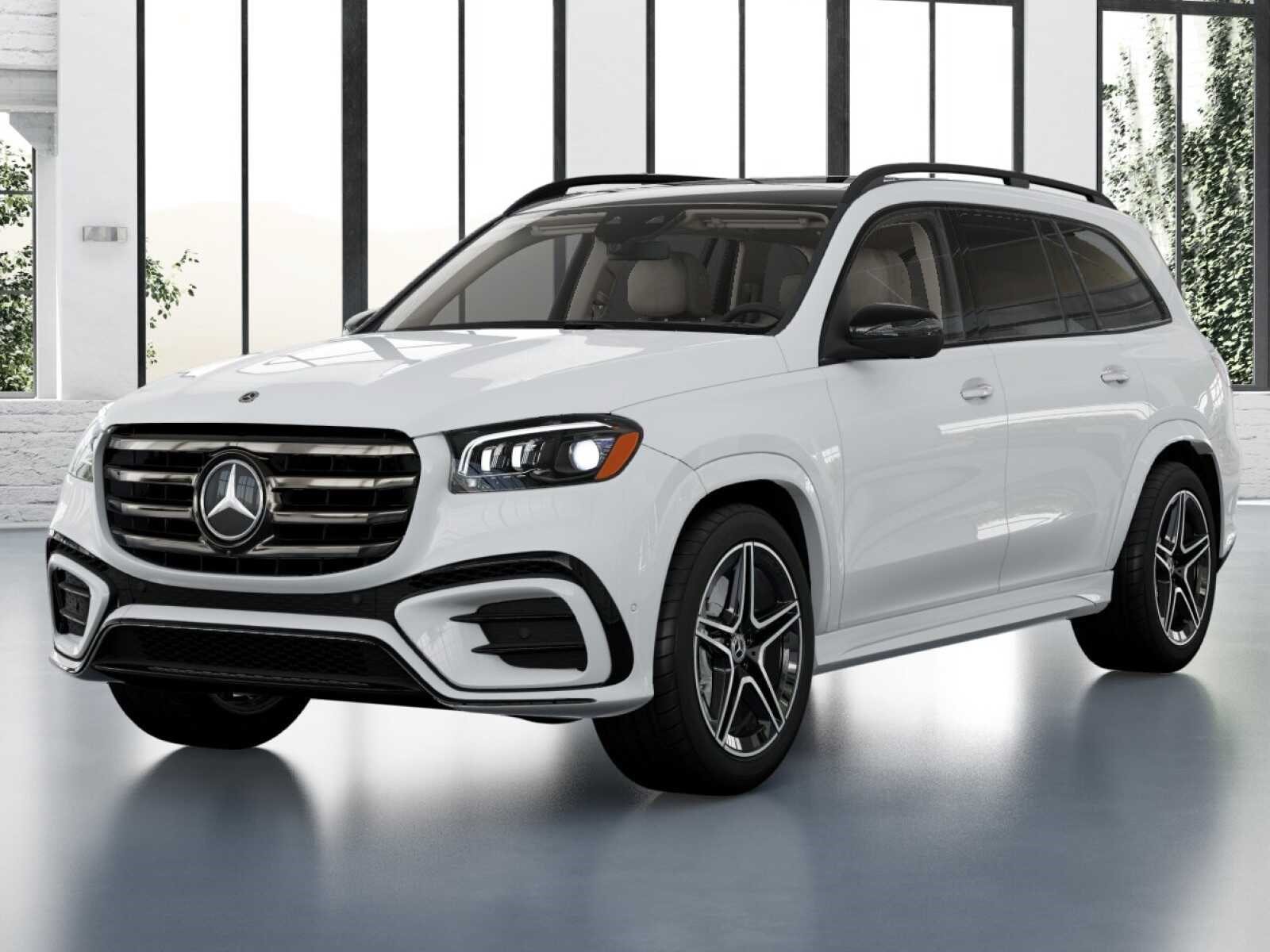 New 2026 Polar White Mercedes-Benz GLS 450 4D Sport Utility 4MATIC® image 44