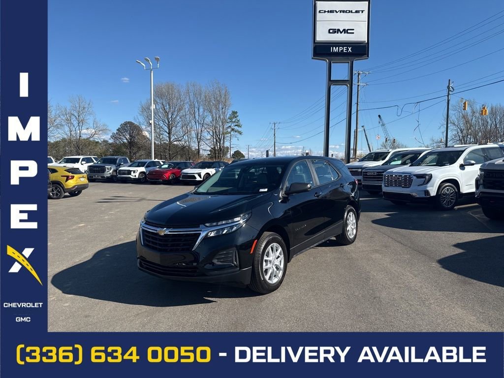 Mosaic Black Metallic 2024 Chevrolet Equinox LS FWD with 1LS SUV / Crossover Front-Wheel Drive 6-Speed Automatic