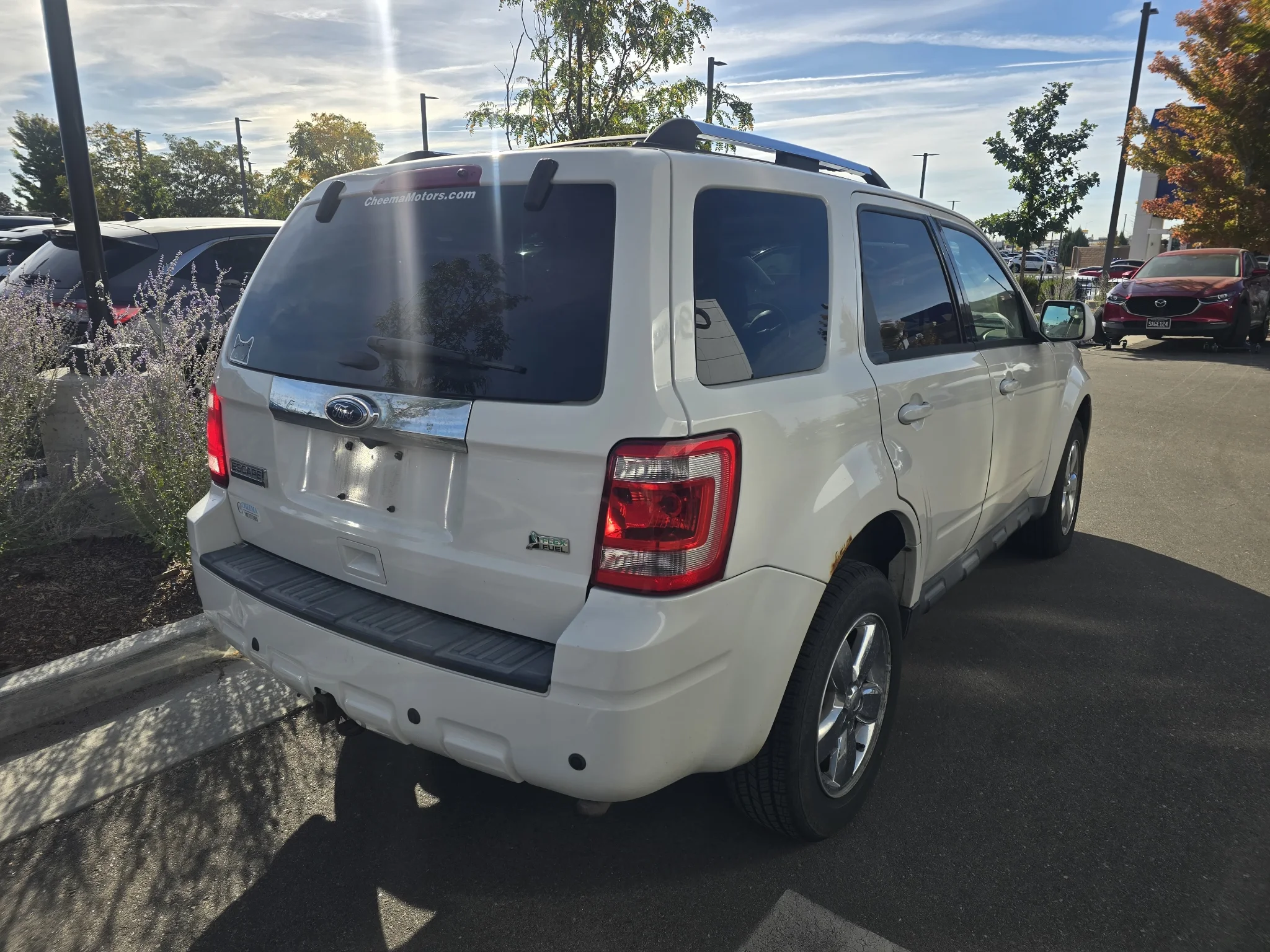 Used 2012 White Suede Ford Limited image 5