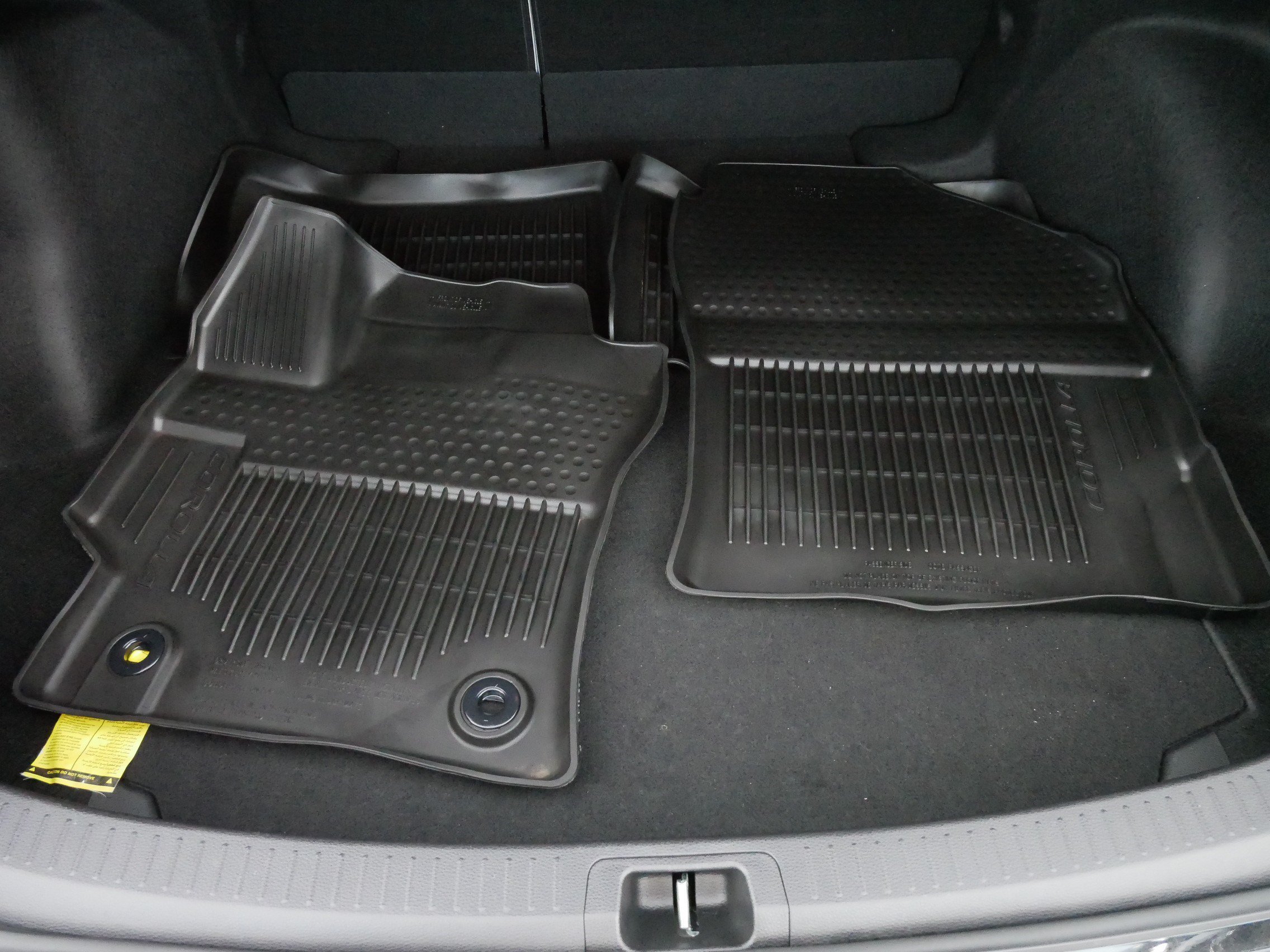 Used 2025 Midnight Black Metallic Toyota Hybrid LE image 18